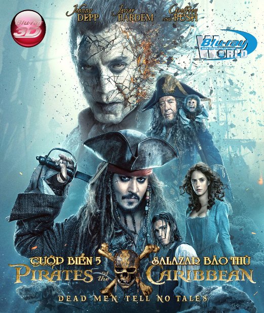 D342.Pirates Of The Caribbean 5 : Dead Men Tell No Tales 2017 - CƯỚP BIỂN VÙNG CARIBBEAN 5: SALAZAR BÁO THÙ 3D25G (DTS-HD MA 7.1)
